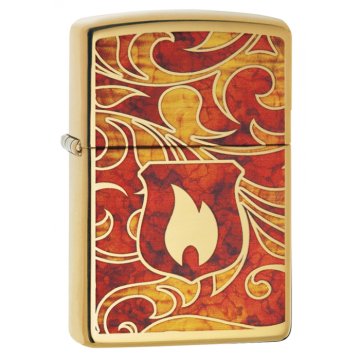 Zippo Zippo 24186 Zippo Shield bencinski vžigalnik