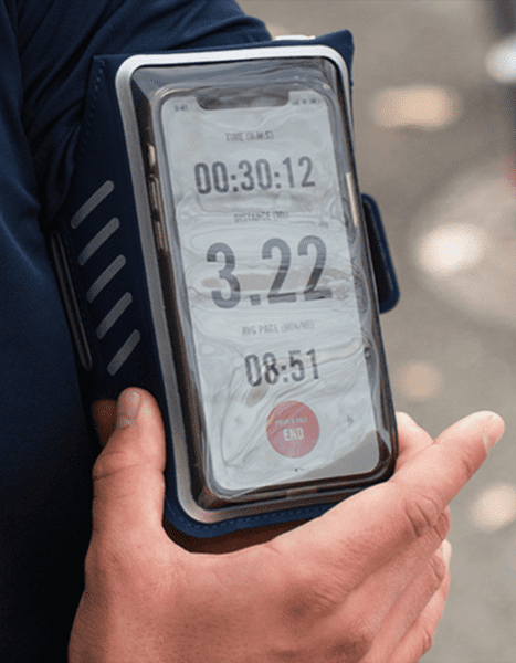 Armband tekaški Etui za mobilni telefon
