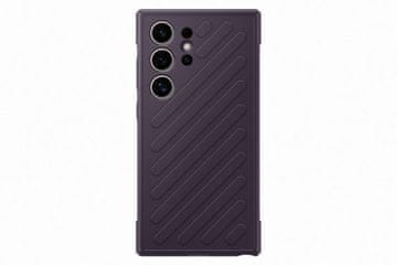 Samsung Galaxy S24 Ultra Shield ovitek, temno vijoličen