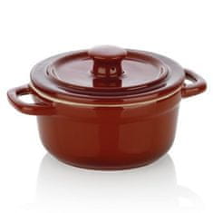 Kela Kela KL-11839 Malin keramika rdeča s pokrovom 9,5cm 14,0cm