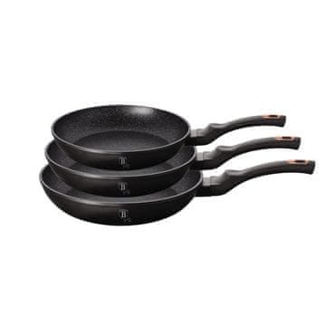 Berlingerhaus  Berlinger Haus 3-delni komplet ponev 20/24/28 cm Black Rose BH6158