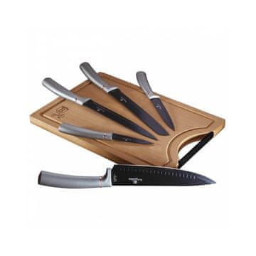Berlingerhaus  Berlinger Haus komplet 5 kuhinjskih nožev z desko 28136