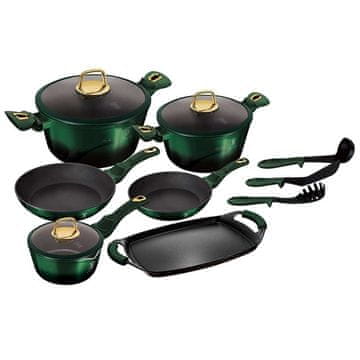 Berlingerhaus  Berlinger Haus Titanove posode 12 kosov Emerald 8016
