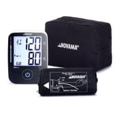 Novama PRIME+ Ramenski merilnik krvnega tlaka z ESH in IHB + USB-C adapterjem, črn