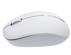Canyon MW-04 brezžična miška, bela