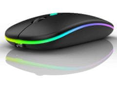 CoZy Tanka brezžična RGB optična miška 2,4Ghz
