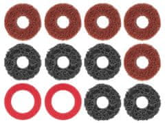 GEKO Brusilne plošče za pesta koles, set 14 G02667