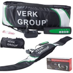 Verkgroup 2v1 fitnes vibracijski masažni pas za hujšanje 125cm