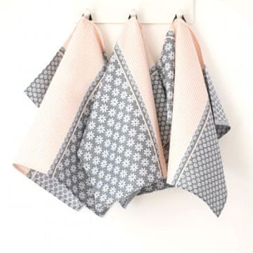 shumee Kuhinjski set Prymula 50x70 oranžna