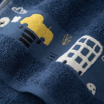 shumee Cars brisača 30x50 modra