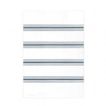 shumee Kuhinjska krpa Fish Stripes 50x70 modra
