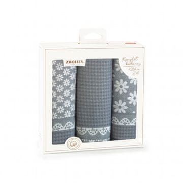 shumee Kuhinjski set Prymula 50x70 siv