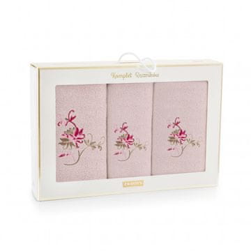 shumee Set brisač Aster 30x50 50x90 70x130 roza
