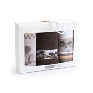 shumee Kuhinjski set jurčki rjavi