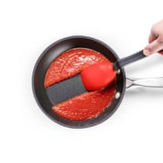 Silikonska žlica zajemalka Supoon, rdeča