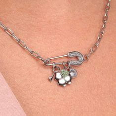 La Petite Story Moderna jeklena ogrlica z obeski Friendship LPS10ARR01