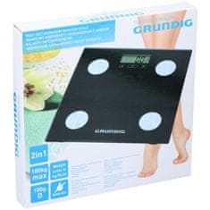 Grundig Pametna osebna digitalna tehtnica do 180 kg črna