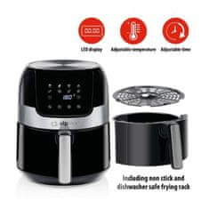 Vroče-zračni cvrtnik z digitalnim zaslonom 3,5 l, 1400 W ED-224641