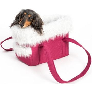 Tekstilna torba Elegance LUX burgundska 30cm