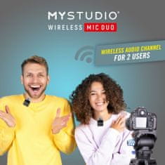 MyStudio Wireless MIC DUO mikrofon (MyStudio62022)