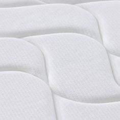 Vidaxl Vzmetnica z žepkastim vzmetenjem srednje trda 70x200 cm