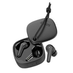Noah Bluetooth 5.3 brezžične slušalke z vgrajenim mikrofonom z redukcijo hrupa ENC in polnilno postajo