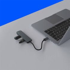 Noah USB 3.1 razdelilnik 4-portni aluminij