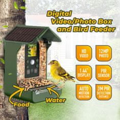 BirdyCam ptičja hišica - krmilnica s kamero (BirdyCam10123)