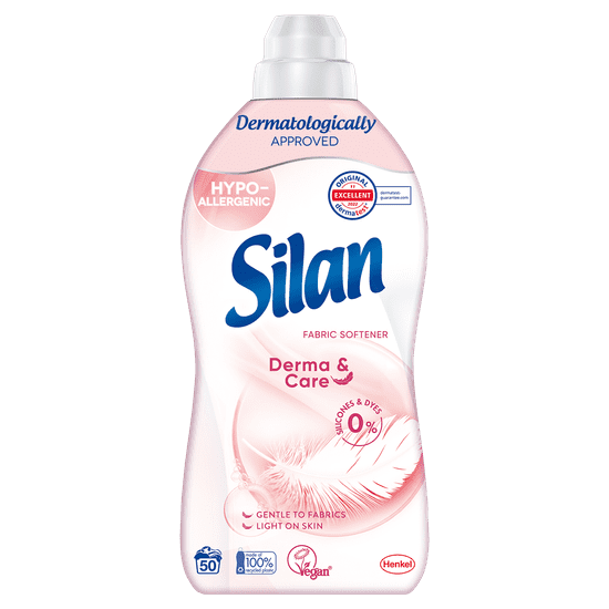 Silan mehčalec Derma & Care, 1,1 l, 50 pranj