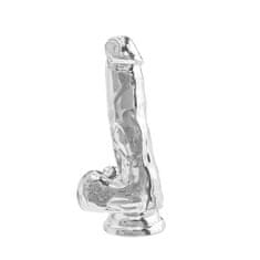 Toyjoy Prozoren dildo z modi "Clear Real" 16 cm (R10124)