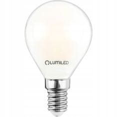 LUMILED 6x LED žarnice P45 E14 7W = 60W 806lm 3000K Toplo bela 360° Filament