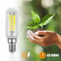 LUMILED 6x LED žarnica E14 T25 4W = 40W 440lm 3000K Toplo bela 360° Filament