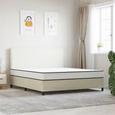 Vidaxl Vzmetnica z bonnell vzmetenjem srednje trda 200x200 cm dvojna