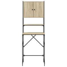 Vidaxl Omara za pralni stroj sonoma hrast 67x48x194 cm inženirski les