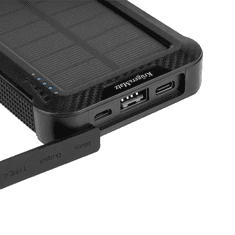 Krüger&Matz Powerbank, prenosna baterija 10000mAh, Li-pol, SOLARNA