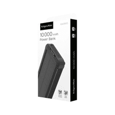 Krüger&Matz Powerbank, prenosna baterija 10000mAh, Li-pol, SOLARNA