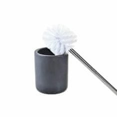 DKD Home Decor Kopalniški set DKD Home Decor Black Natural Bamboo Dolomite 10,2 x 10,2 x 37,5 cm (3 kosi)