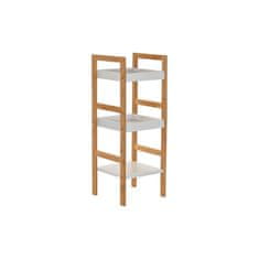 DKD Home Decor Kopalniške police DKD Home Decor White Natural Bamboo 30 x 29 x 80 cm