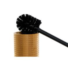 DKD Home Decor Kopalniški set DKD Home Decor Black 7 x 7 x 16,5 cm Natural (3 kosi)