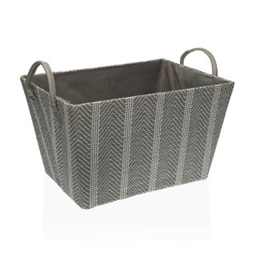 Versa Košarica Versa Grey Paper (26 x 22 x 36 cm)