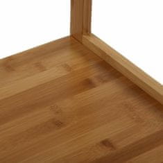 Versa Kopalniške police Versa Textile Bamboo MDF Wood (33 x 130 x 37,5 cm)