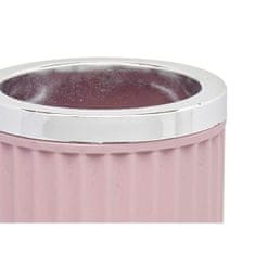 Berilo Stekleno držalo za zobne ščetke roza plastika 32 enot (7,5 x 11,5 x 7,5 cm)