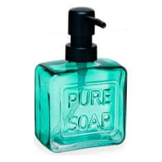slomart dozator mila pure soap 250 ml kristal zelena plastika (12 kosov)