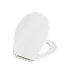 Edm WC sedež EDM Beli PVC