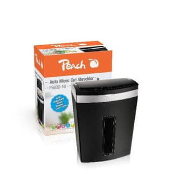 Peach Uničevalnik Auto Micro Cut PS600-10, 10 min neprekinjenega drobljenja, P-5, 20 l