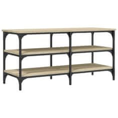 Vidaxl Klop za čevlje sonoma hrast 100x38,5x49 cm inženirski les