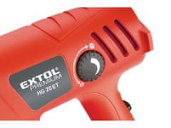Extol Premium Pištola na vroč zrak z zvezno regulacijo temperature, 2000W HG 20 E.T
