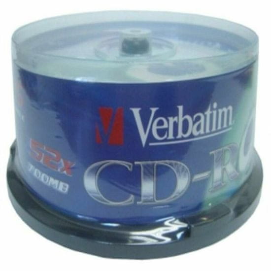 NEW CD-R Verbatim 43432 700 MB 52x (25 uds) Medenina