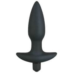 You2Toys Vibracijski analni čep "Black Velvet" - srednje velik (R578177)