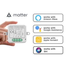 BOT Smart WiFi stikalo Matter SB14 z enim gumbom
